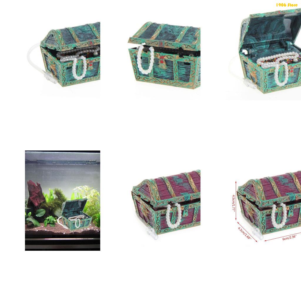 Pet X Supplies & Tack - U1JB Bể Cá Rương Kho Báu