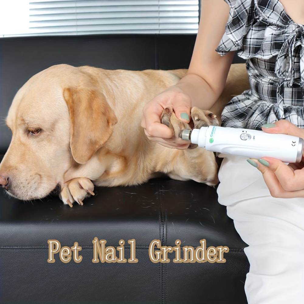 Pet Nail Grinder - Dog Nail Grinder USB Rechargeable Electric