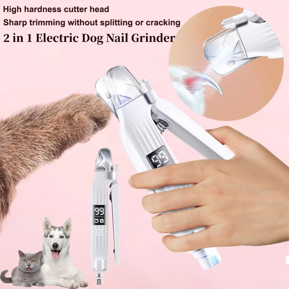2 in 1 Electric Pet Nail Trimm - đánh giá và giá Pet Nail Grinder