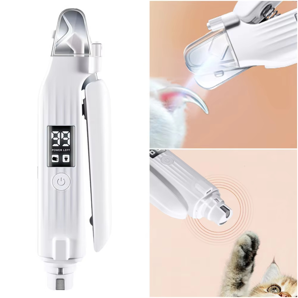 2 in 1 Electric Pet Nail Trimm - đánh giá và giá Pet Nail Grinder