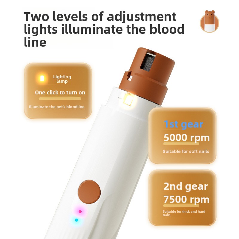 USB Electric Dog Nail Clippers - đánh giá và giá Pet Nail Grinder