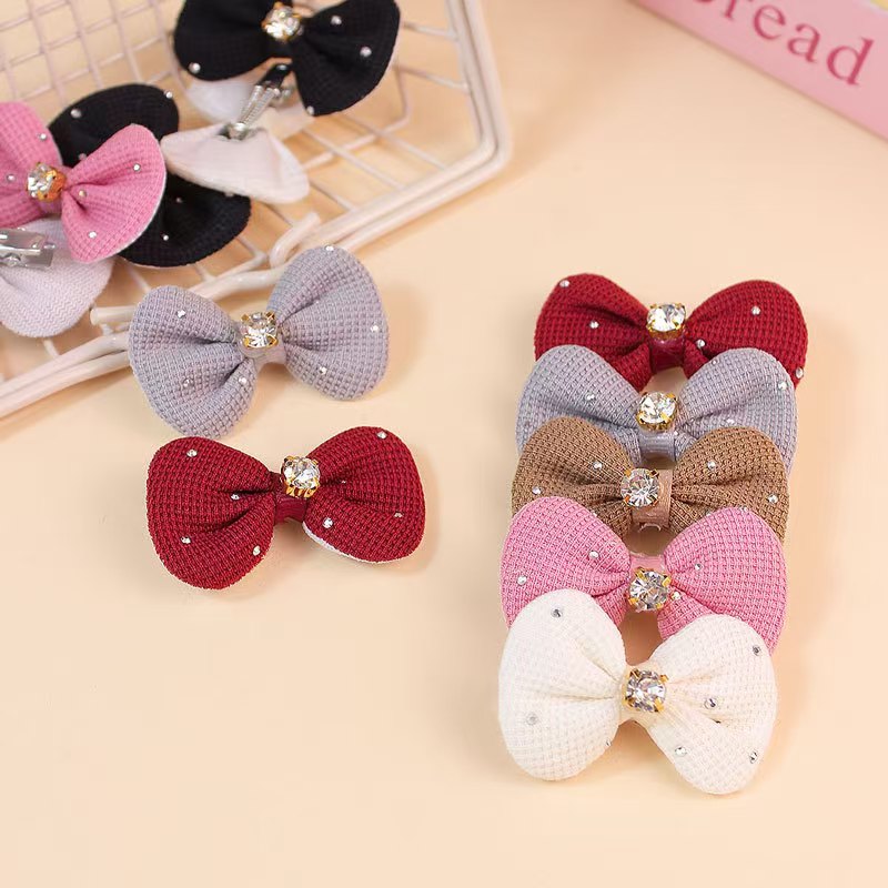 12PCS Dog Bows Wirh Metal Clip - đánh giá và giá Dog Bandana Scarf