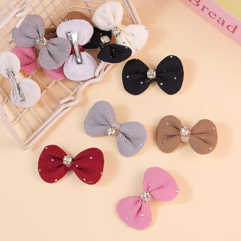 12PCS Dog Bows Wirh Metal Clip - đánh giá và giá Dog Bandana Scarf