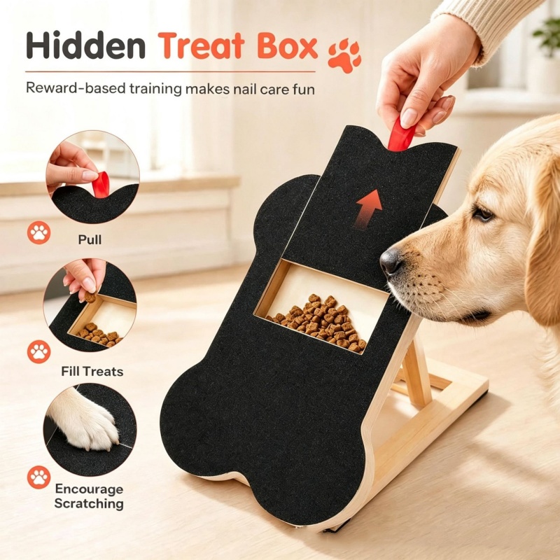 Wooden Dog Nail Scratch Board  - đánh giá và giá Pet Nail Grinder