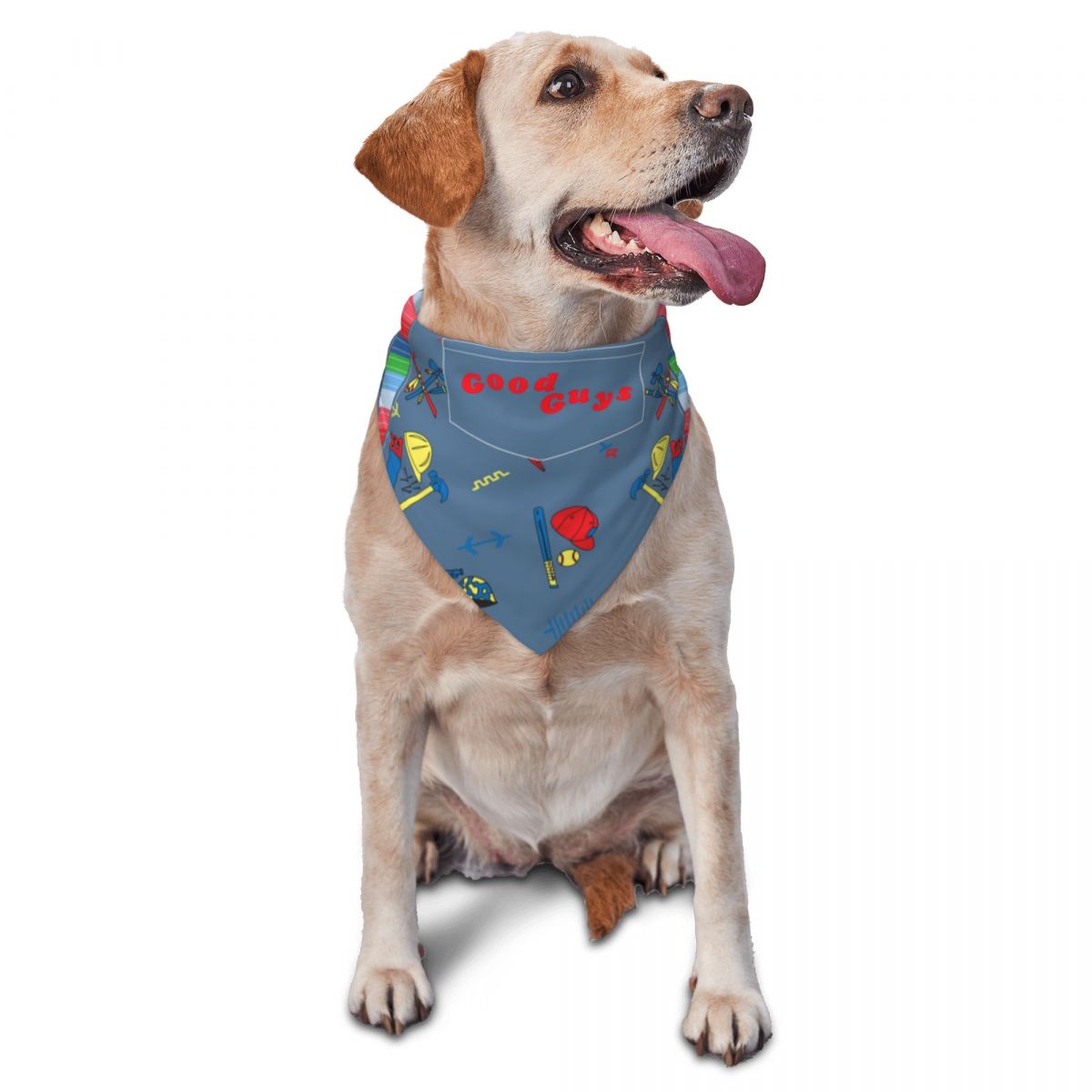 Good Guys Child's Play Chucky  - đánh giá và giá Dog Bandana Scarf