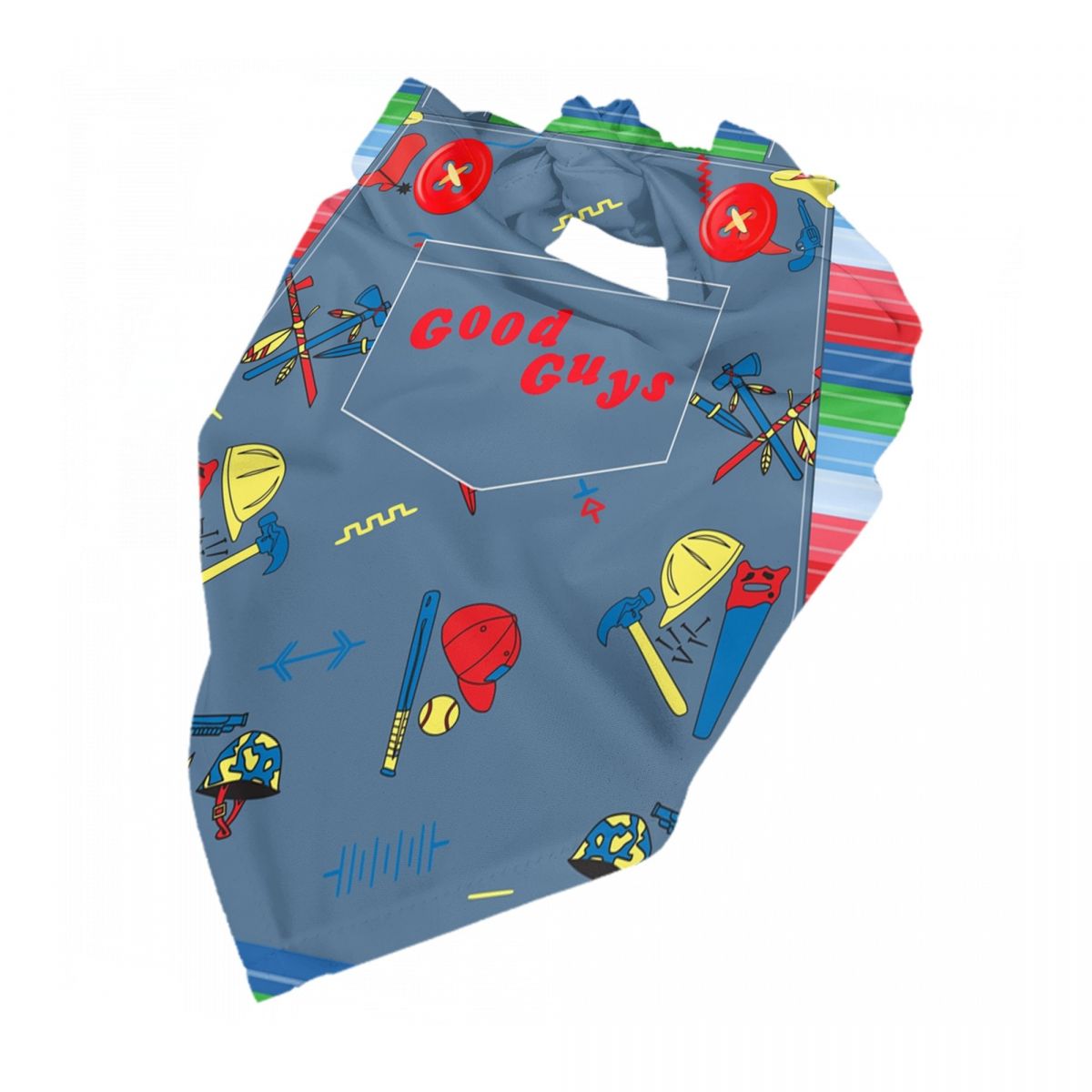 Good Guys Child's Play Chucky  - đánh giá và giá Dog Bandana Scarf