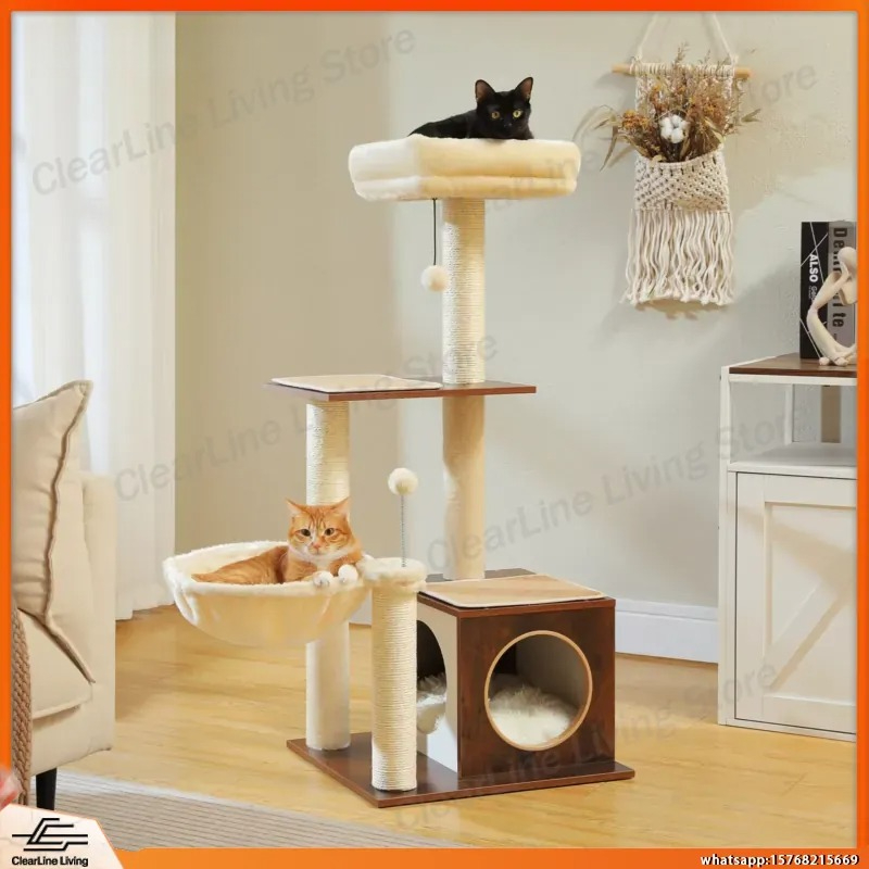 Modern Cat Tree for Indoor Cat - đánh giá và giá Cat Scratching Post