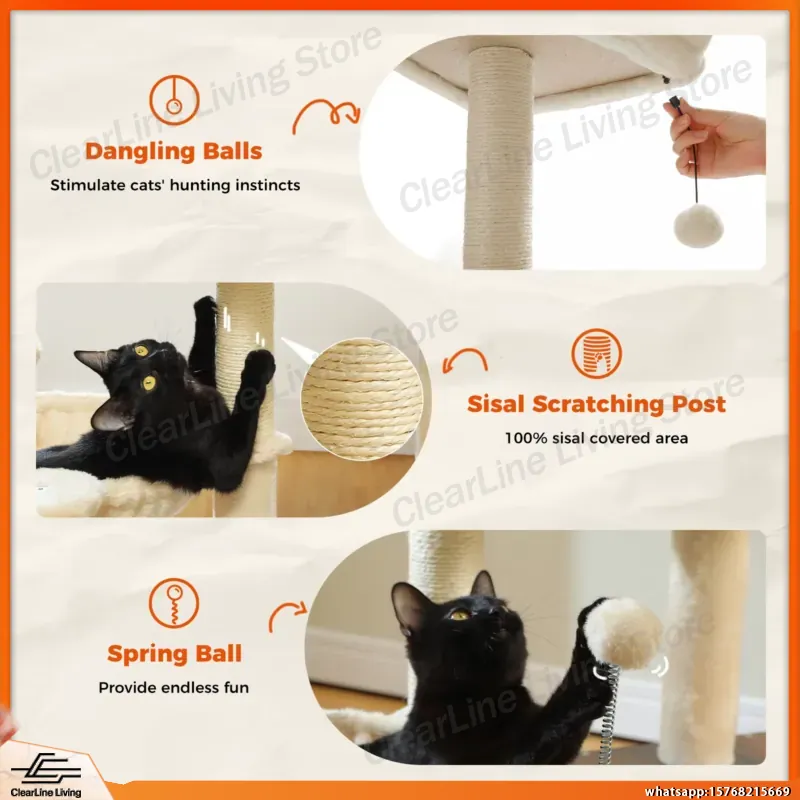 Modern Cat Tree for Indoor Cat - đánh giá và giá Cat Scratching Post