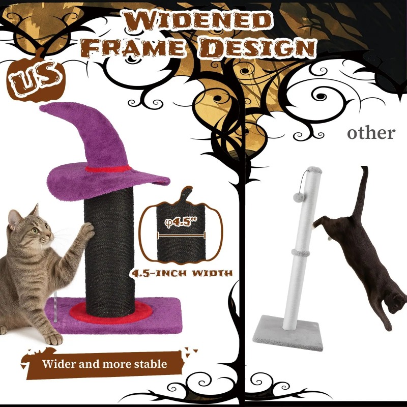 40*30*60cm Halloween Cat Scrat - đánh giá và giá Cat Scratching Post