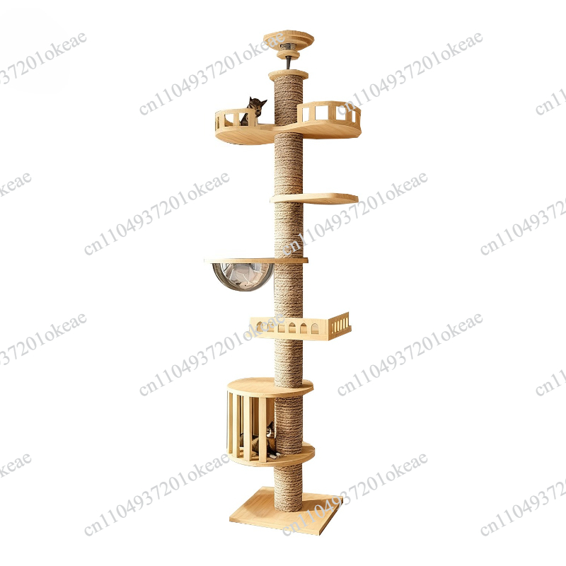 Adjustable Cat Tree House Cat  - đánh giá và giá Cat Scratching Post