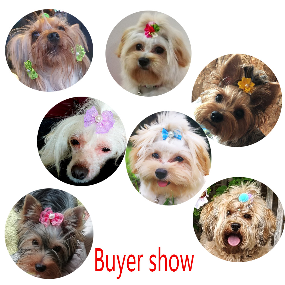20pcs/lot Pet Dog Cat Hair Bow - đánh giá và giá Dog Bandana Scarf