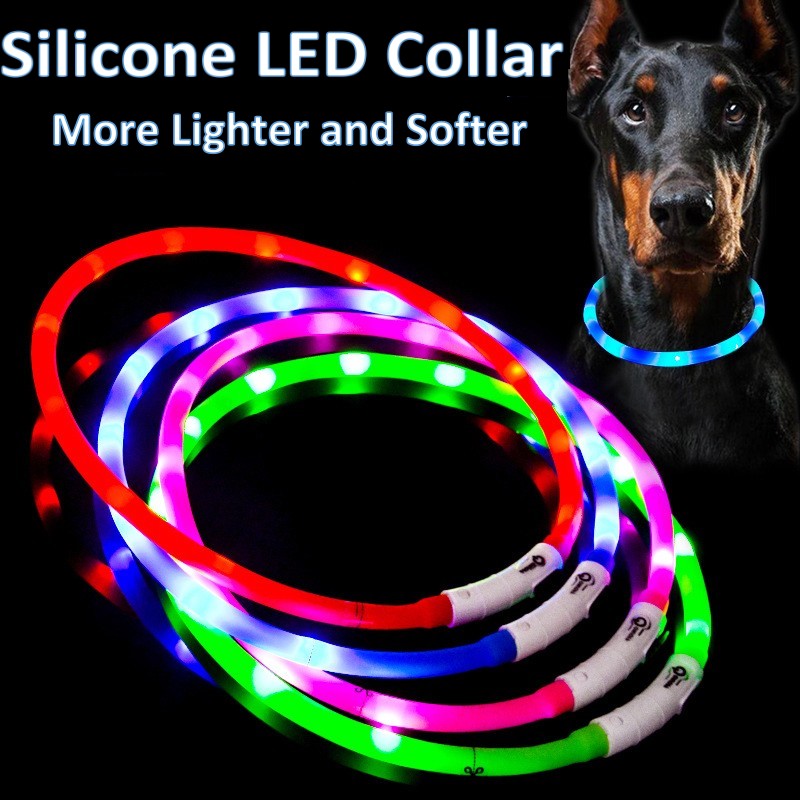 Silicone LED Dog Collar Rechar - đánh giá và giá Dog Muzzle Silicone
