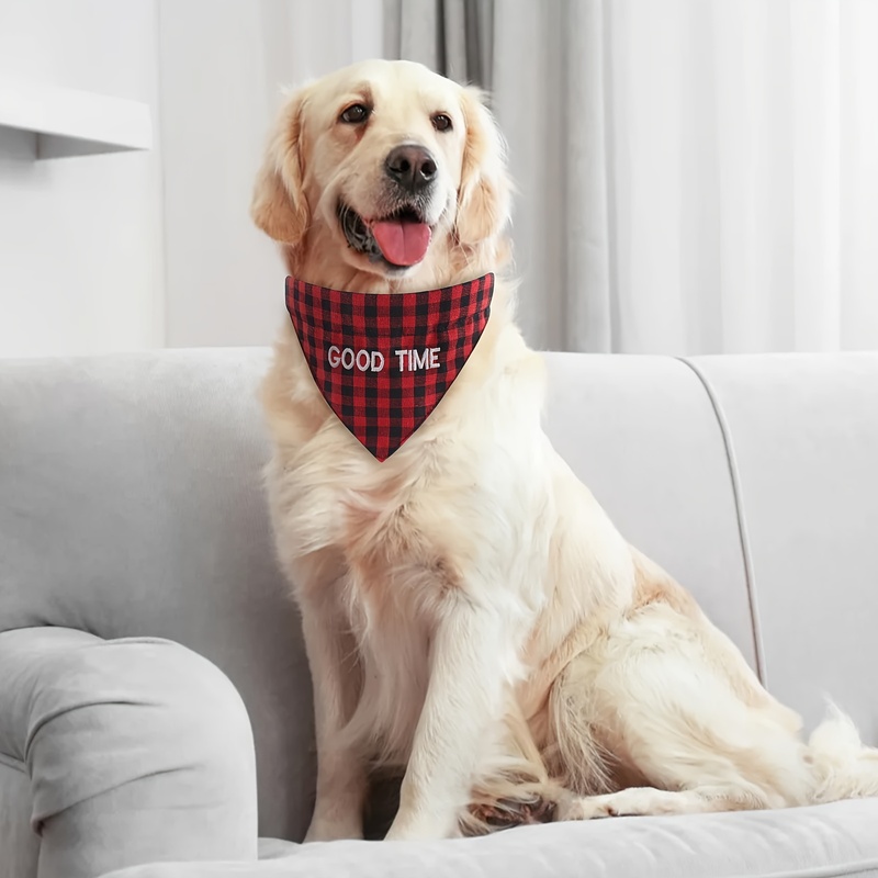 Personalized Embroidered Pet B - đánh giá và giá Dog Bandana Scarf