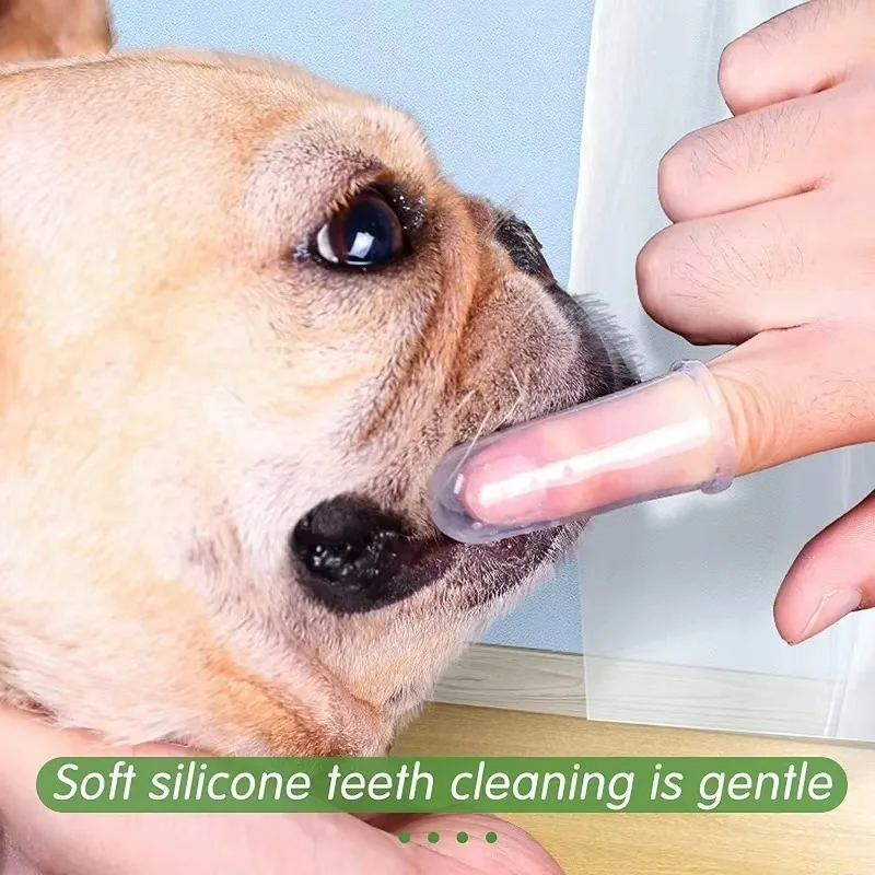 Super Soft Pet Finger Toothbru - đánh giá và giá Dog Muzzle Silicone
