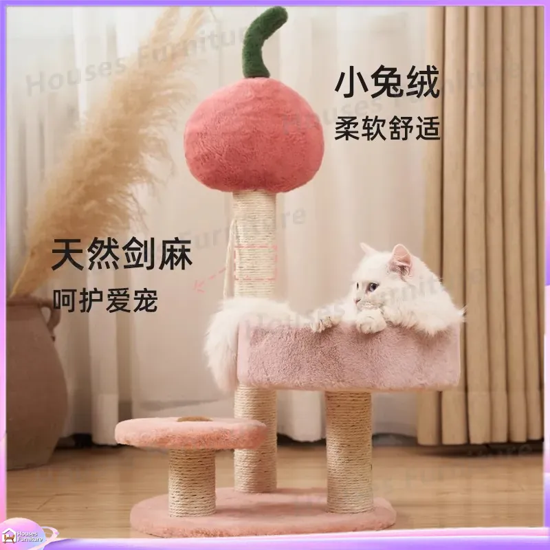 Large Cat Tree with Scratching - đánh giá và giá Cat Scratching Post