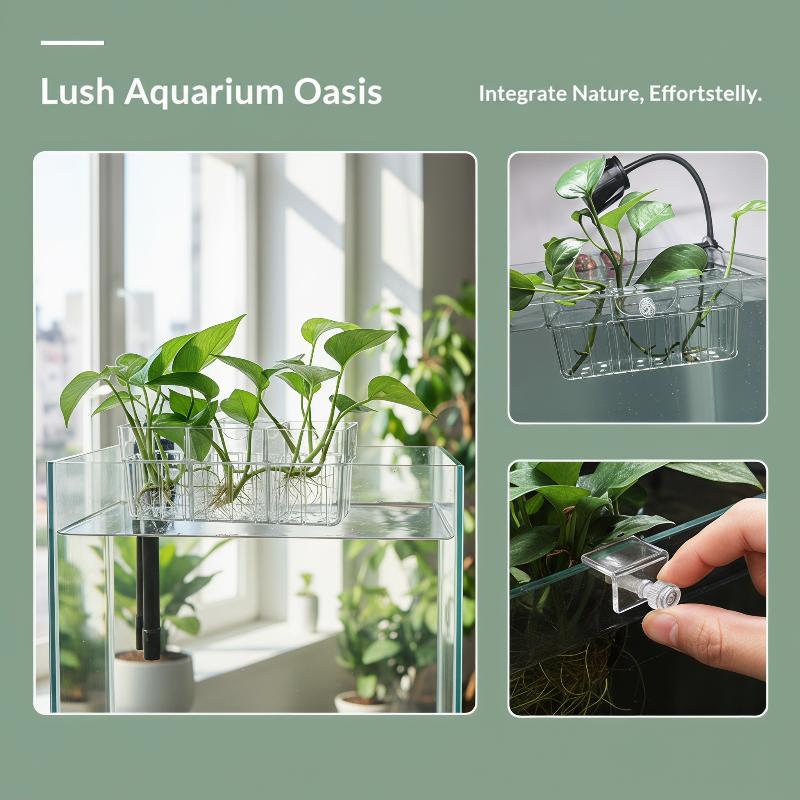 Hydroponic Plant Basket Food G - đánh giá và giá Aquarium Fish Tank