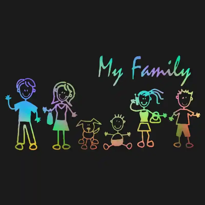 Car Sticker Family Stick Figur - đánh giá và giá Pet Supplies Nz