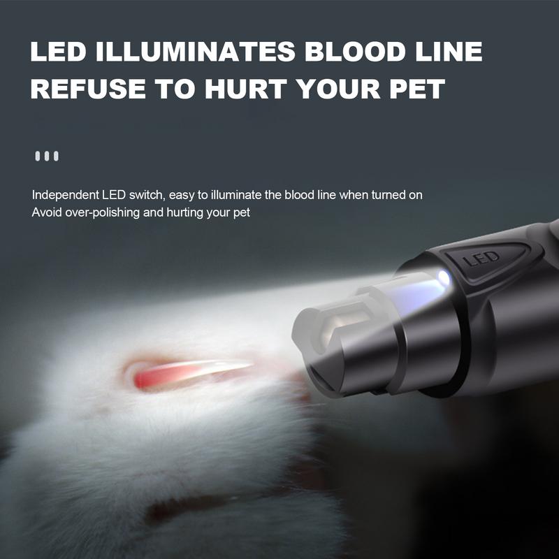 Dog Nail Grinder Super Quiet E - đánh giá và giá Pet Nail Grinder