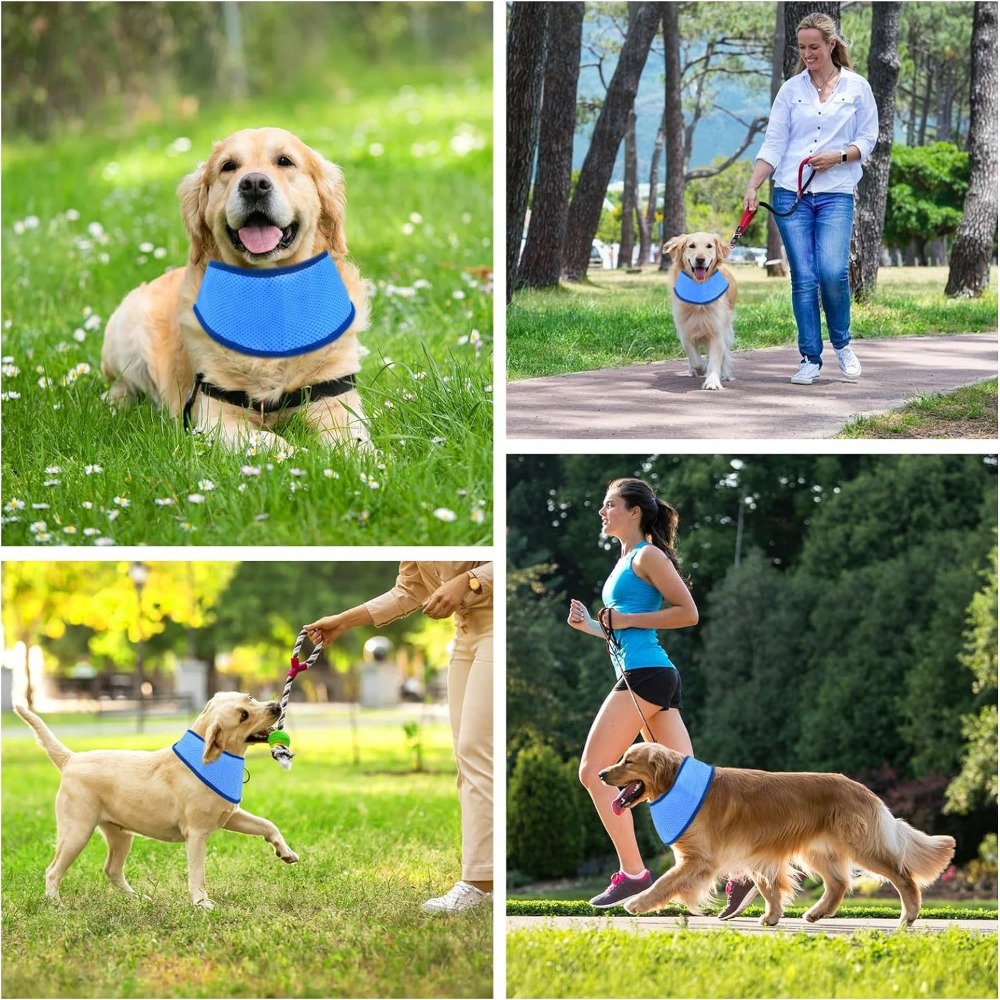 New Adjustable Dog Cooling Ban - đánh giá và giá Dog Bandana Scarf