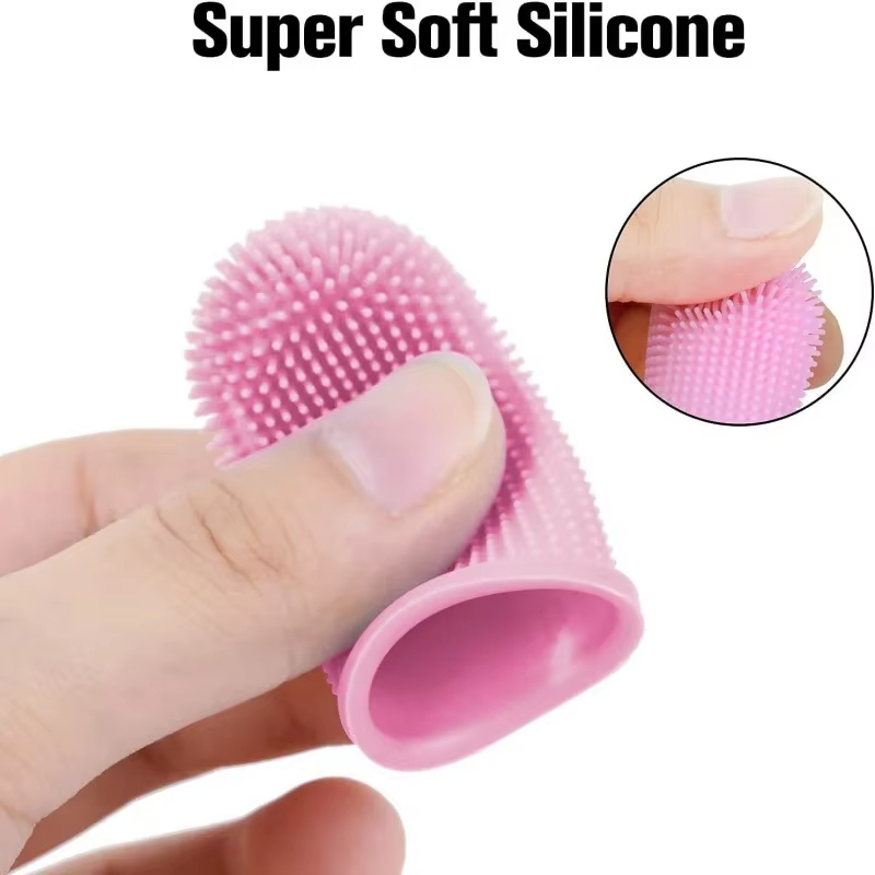 Super Soft Pet Finger Toothbru - đánh giá và giá Dog Muzzle Silicone