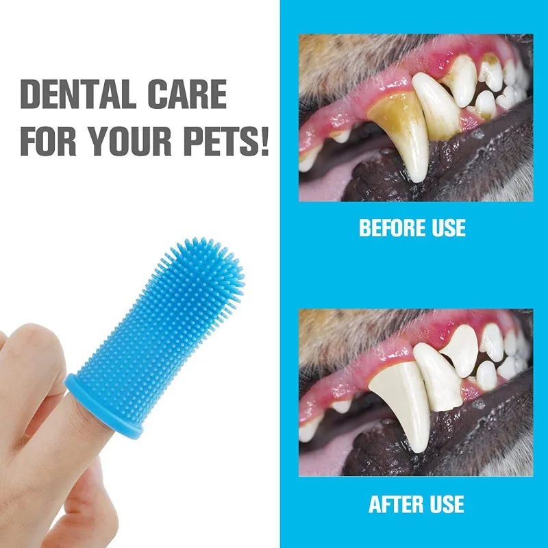 Super Soft Pet Finger Toothbru - đánh giá và giá Dog Muzzle Silicone