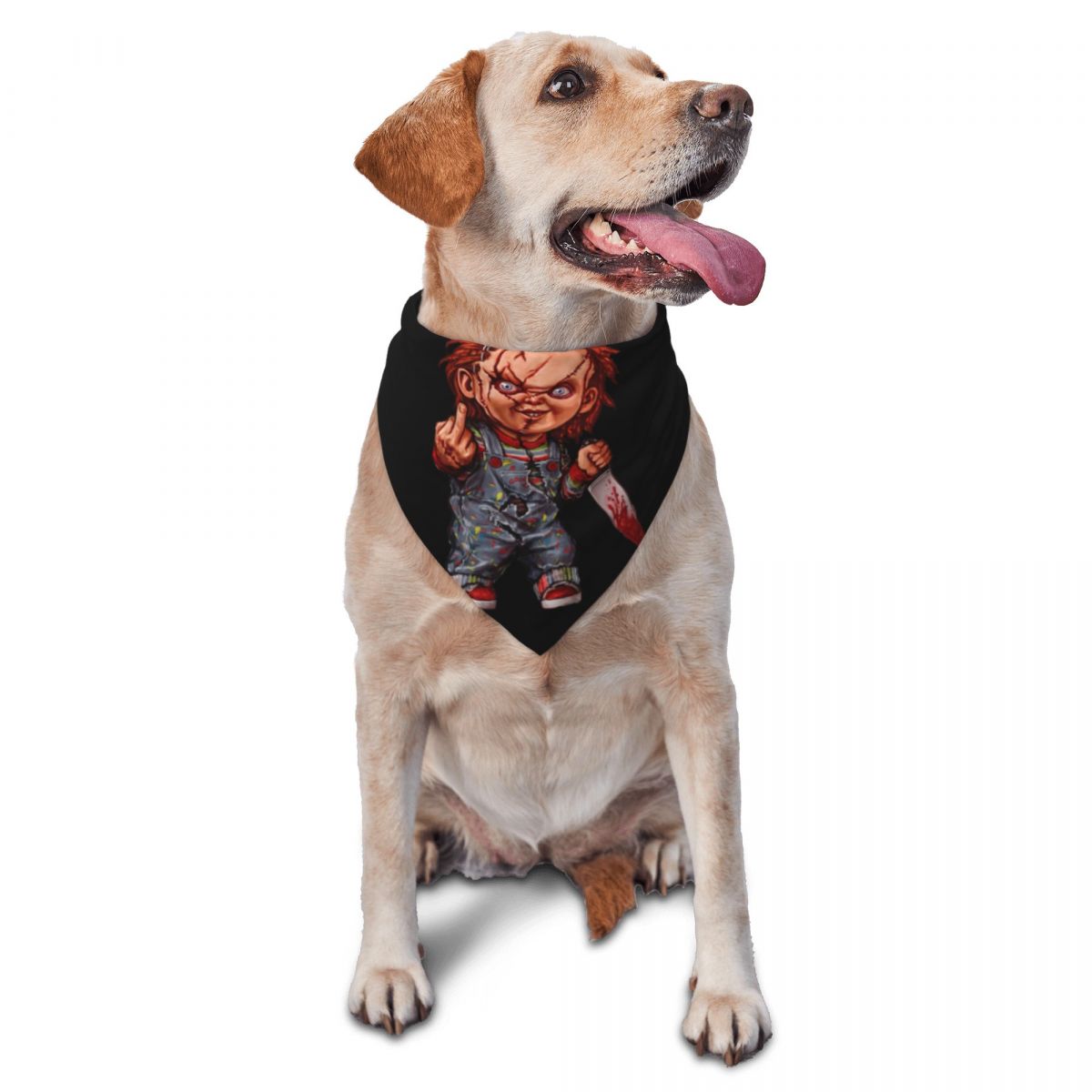The Killer Doll Chucky Pet Ban - đánh giá và giá Dog Bandana Scarf