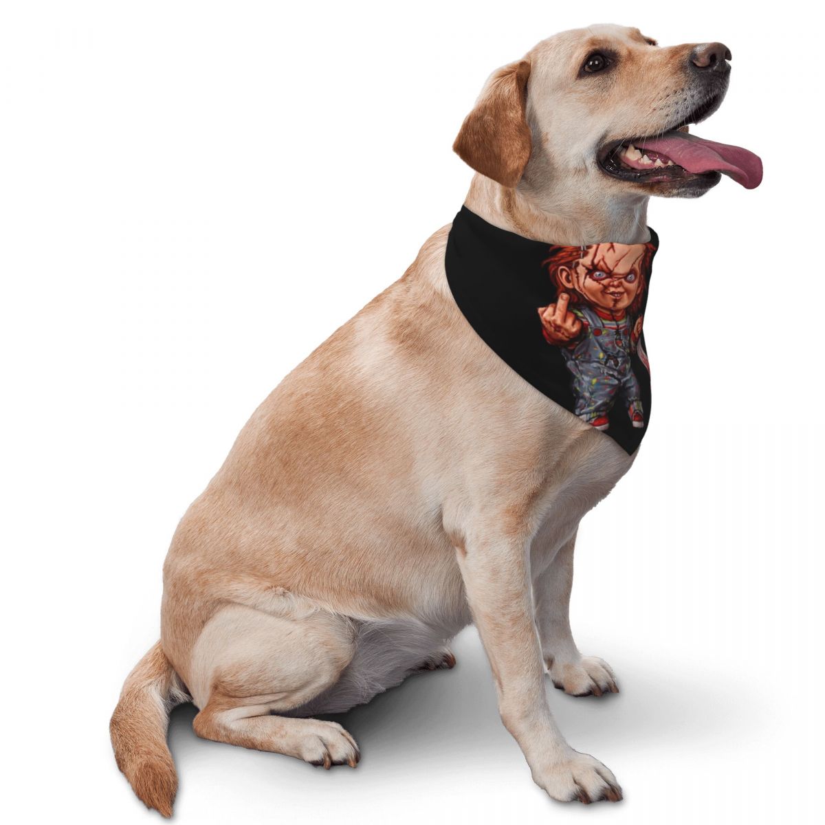 The Killer Doll Chucky Pet Ban - đánh giá và giá Dog Bandana Scarf
