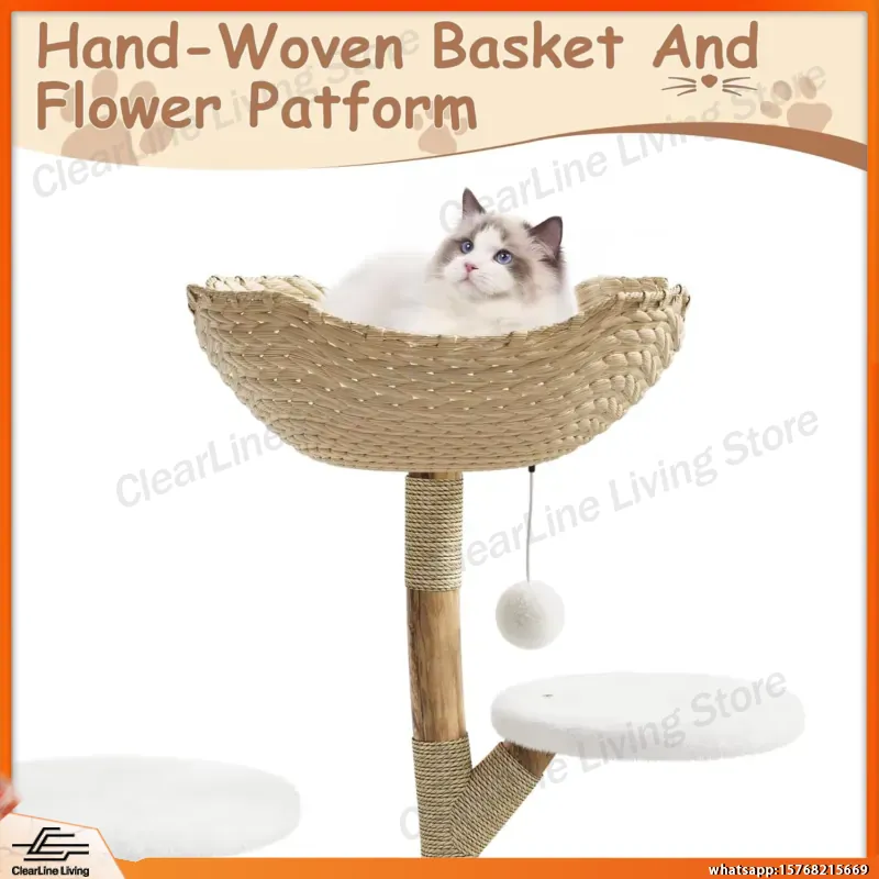 Multi-Level Cat Tree Tower wit - đánh giá và giá Cat Scratching Post