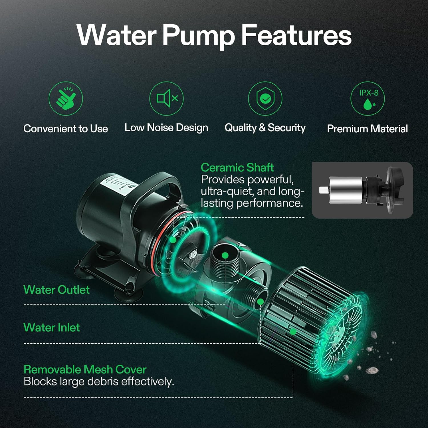 1600GPH Sub Water Pump for Pon - đánh giá và giá Aquarium Fish Tank