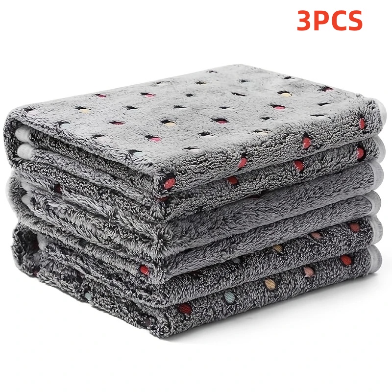 3PCS Soft Fluffy Pet Blanket C - đánh giá và giá Pet Supplies Nz