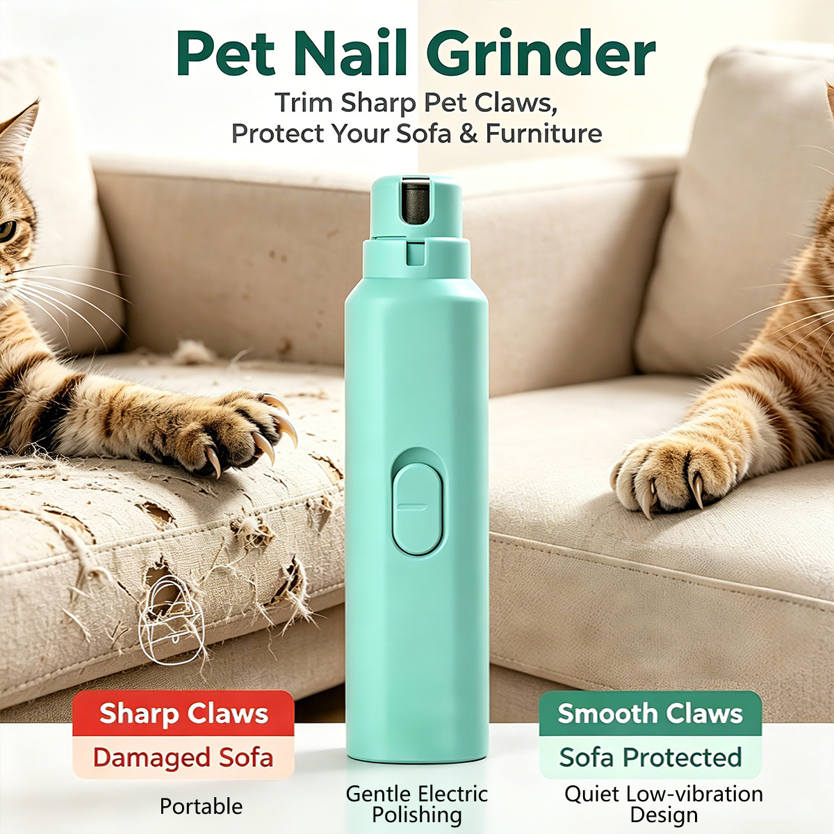 Electric Pet Nail Grinder Dogs - đánh giá và giá Pet Nail Grinder