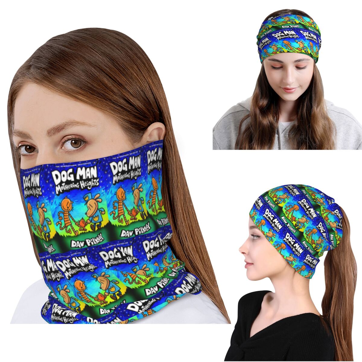 Dog Man Dogman Movie 2025 Comi - đánh giá và giá Dog Bandana Scarf