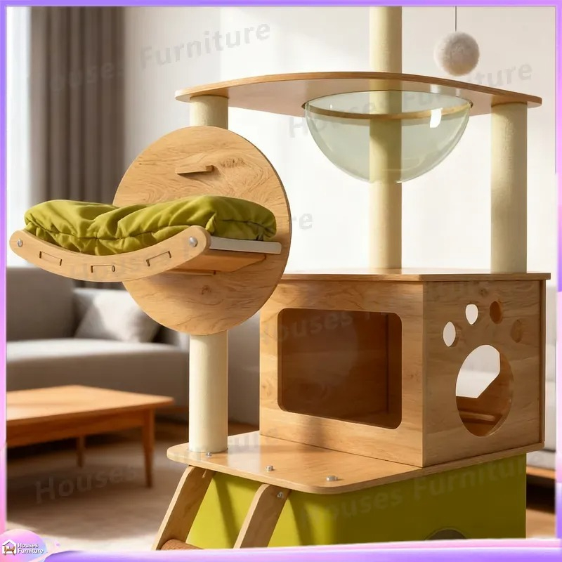 Large Cat Tree with Scratching - đánh giá và giá Cat Scratching Post