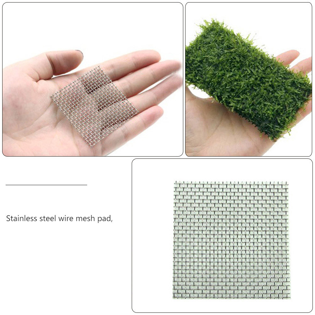 15Pcs Stainless Steel Mesh Pad - đánh giá và giá Aquarium Fish Tank