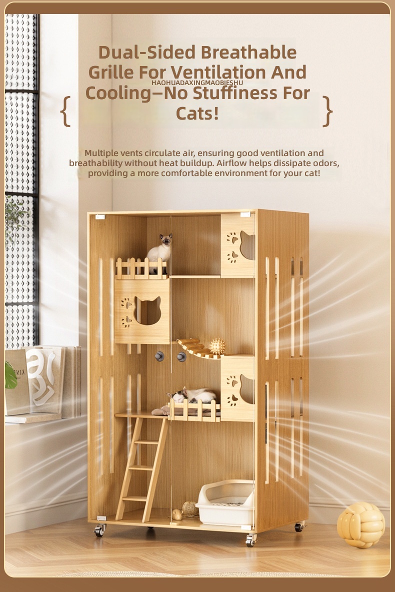 Large MultiLevel CatHouse for  - đánh giá và giá Cat Scratching Post