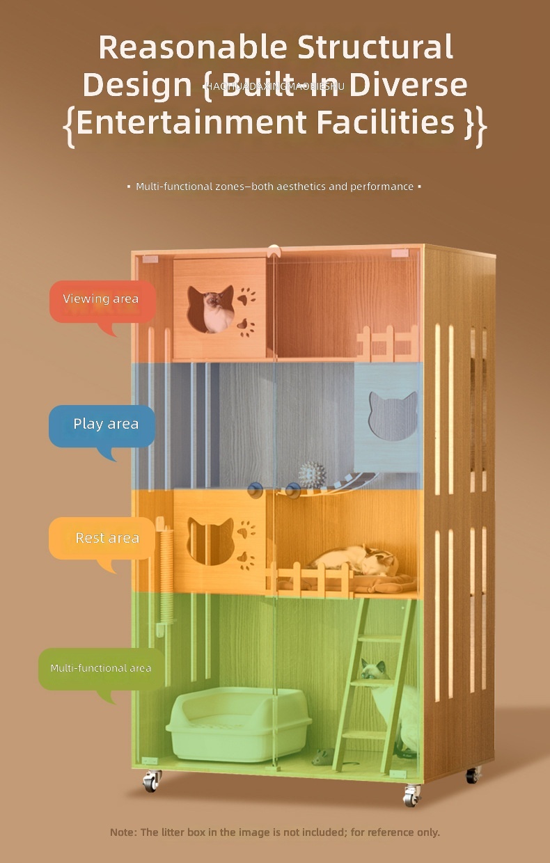 Large MultiLevel CatHouse for  - đánh giá và giá Cat Scratching Post