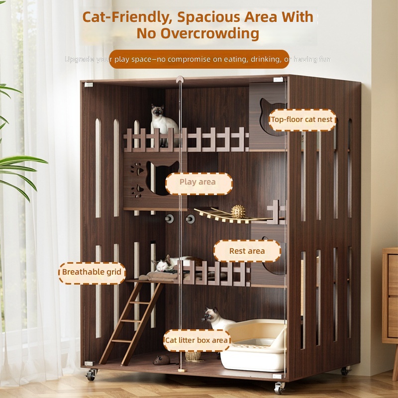 Large MultiLevel CatHouse for  - đánh giá và giá Cat Scratching Post